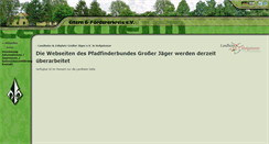 Desktop Screenshot of landheim.grosserjaeger.de