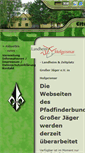 Mobile Screenshot of landheim.grosserjaeger.de